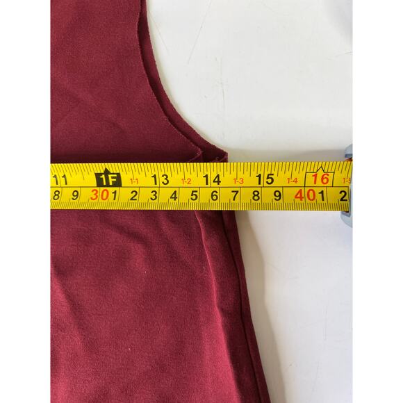 Designer RUTI Burgundy Nola Long tank Size 10 (Ruti Size 3) NWT - Picture 8 of 11